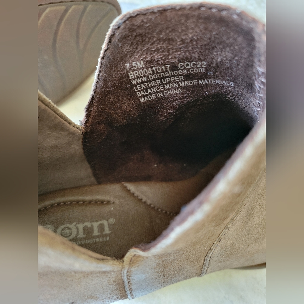 Born Kerri foot smart boots size 7.5 - Picture 2 of 9